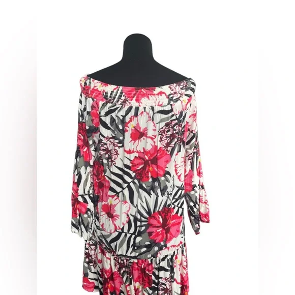 Hinano Off-The-Shoulder Blouse Sz M Lehua Design - previously owned, lik… - Picture 2 of 9